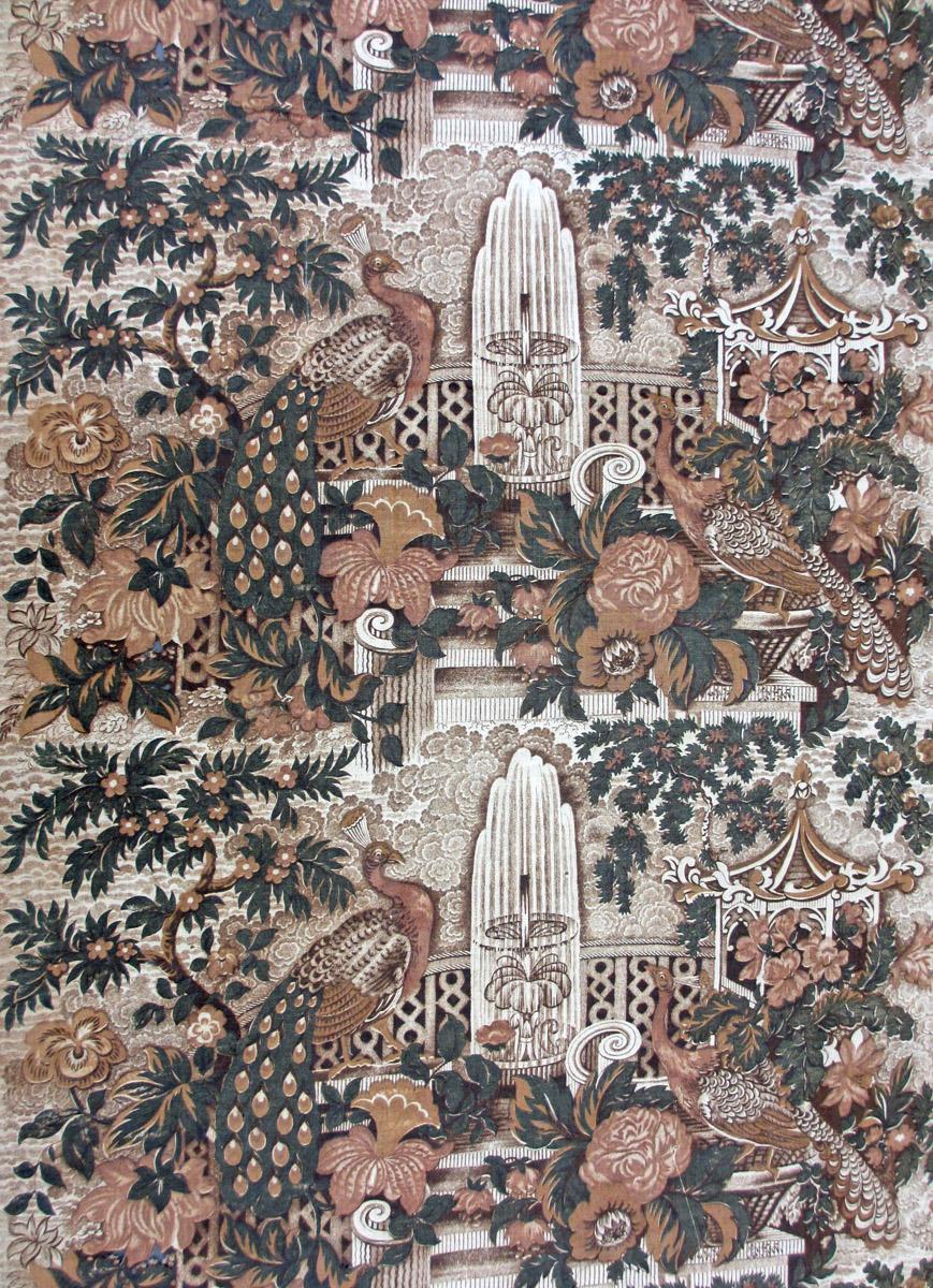 T245 textile, printed design repeat