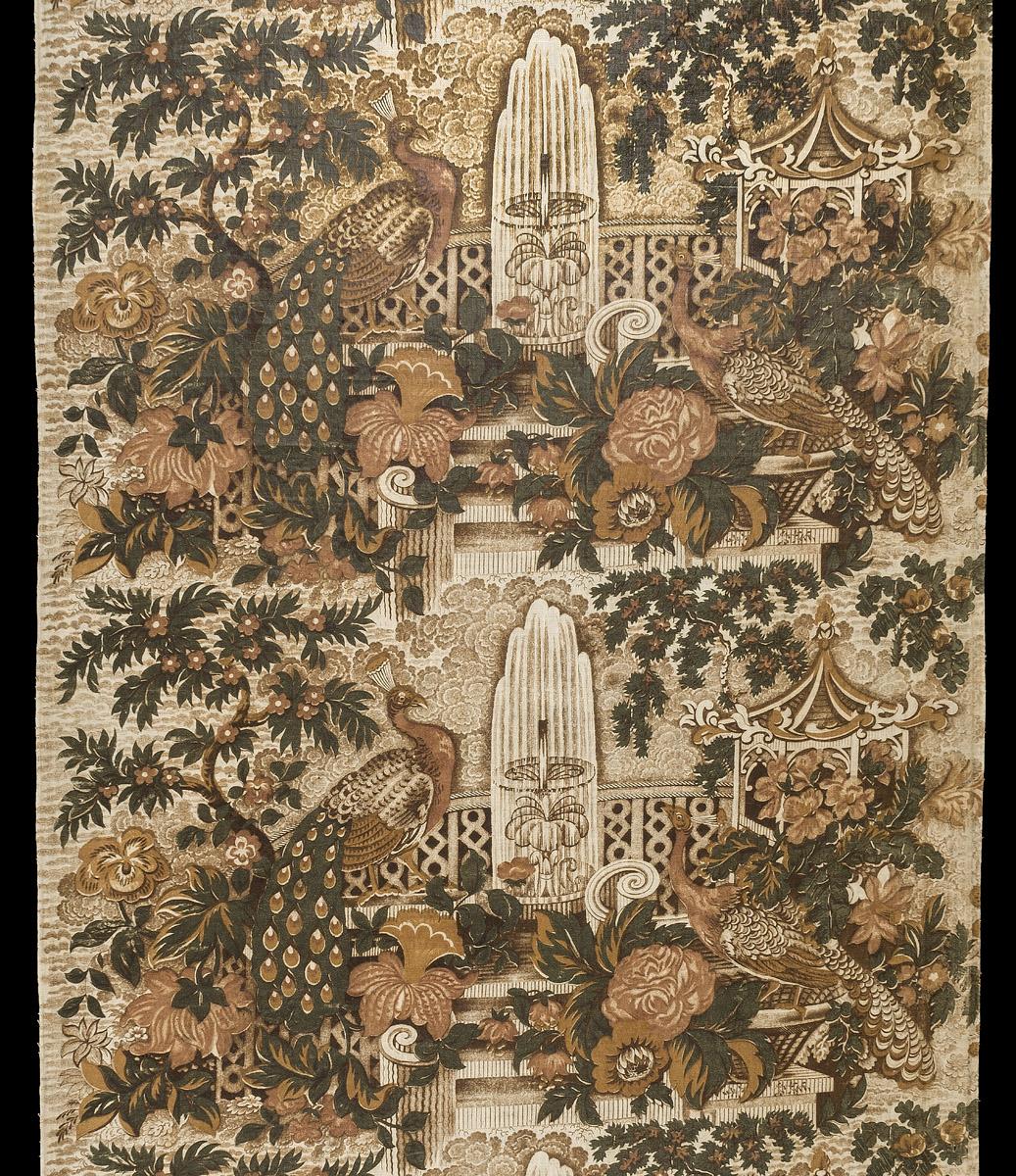 1969.3114 Textile, printed, detail, Book image C274
