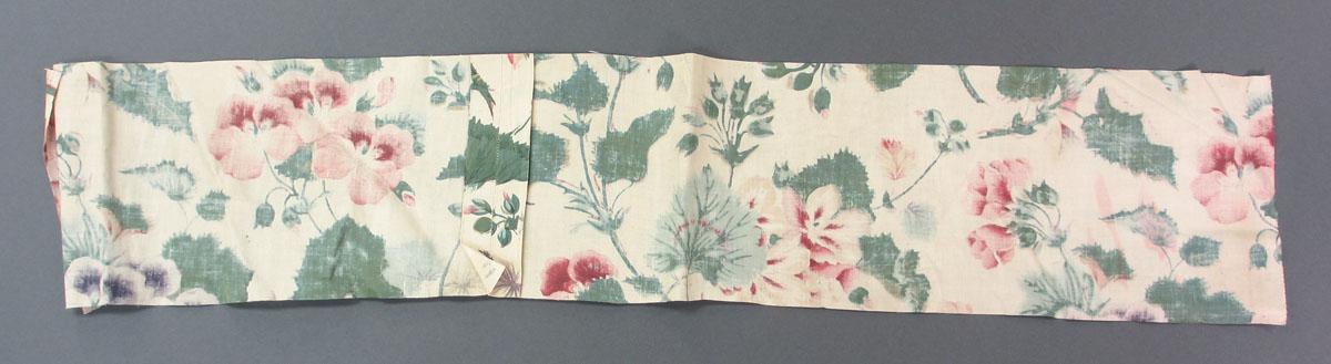 1969.3115.002 Textile, printed reverse