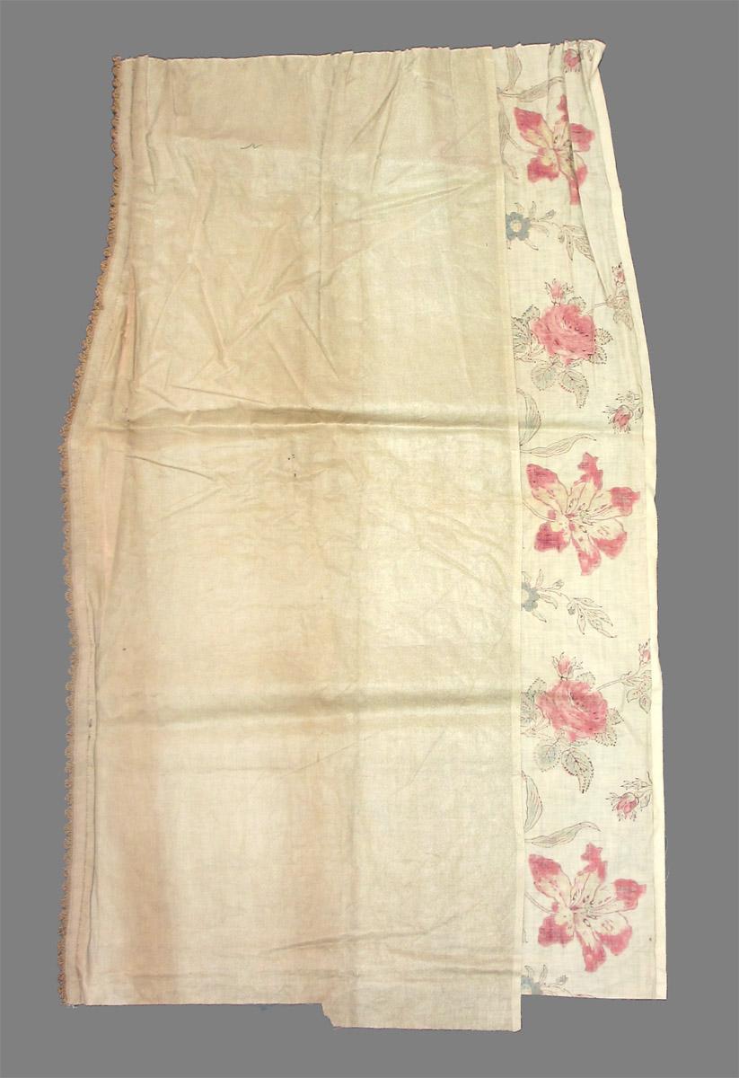 1969.3119 textile, printed reverse