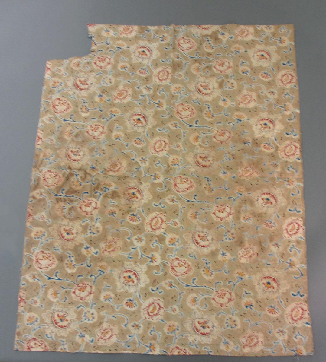 1969.3120 Textile, printed reverse