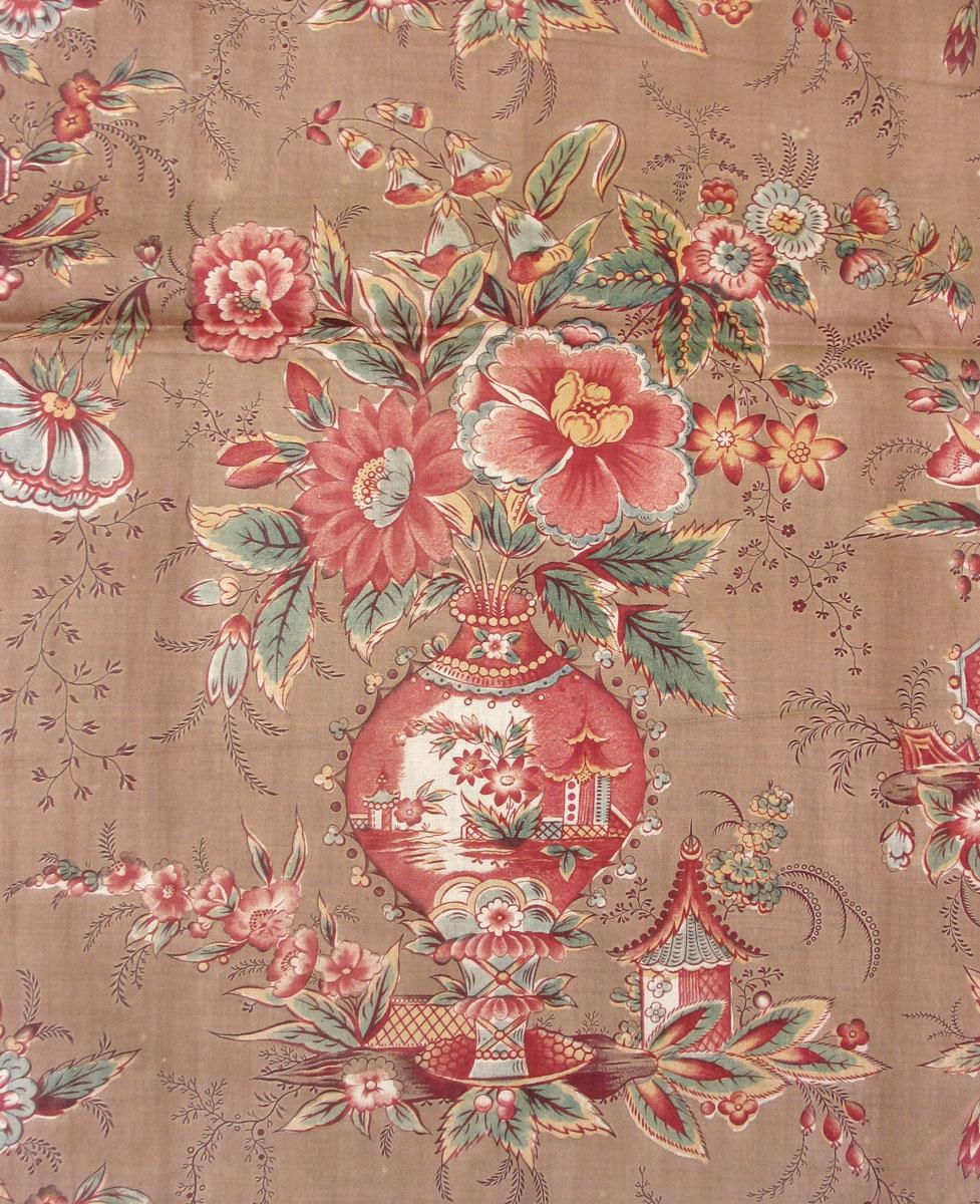 1969.3121 Textile, printed detail 1