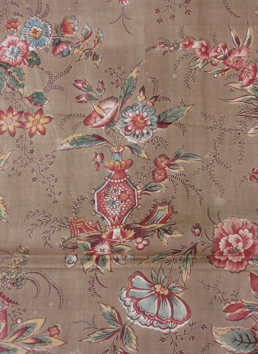 1969.3121 Textile, printed detail 2