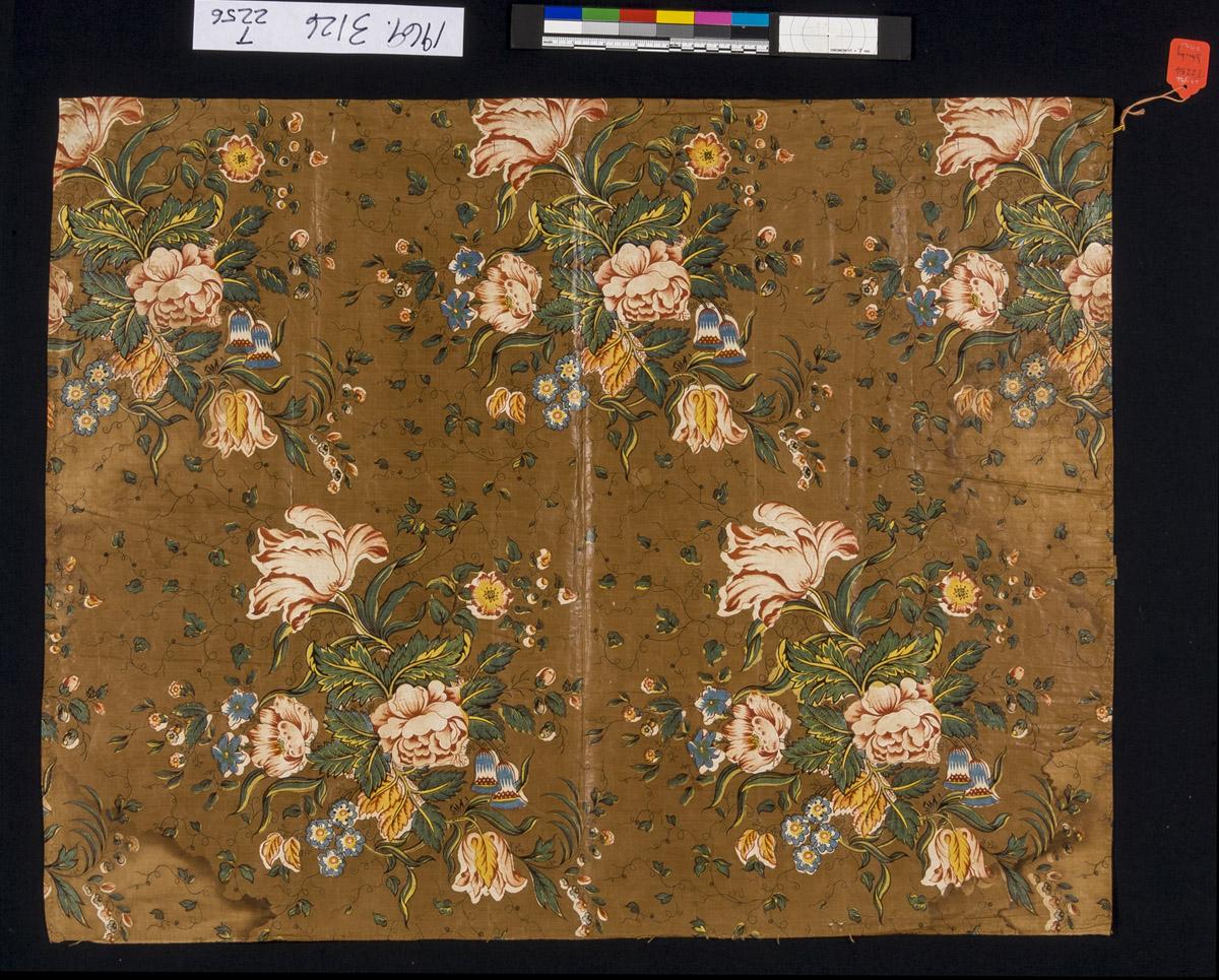 1969.3126 Textile, printed, view 1