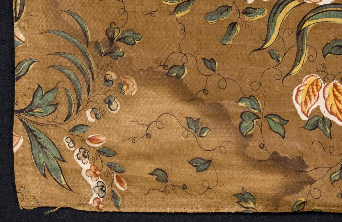 1969.3126 Textile, printed, detail 1