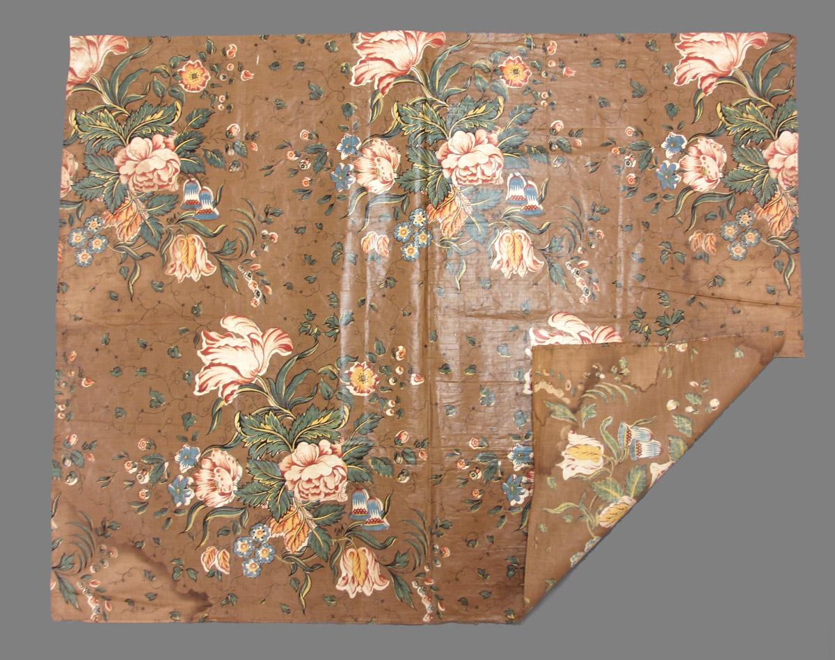 1969.3126 Textile, printed folded corner