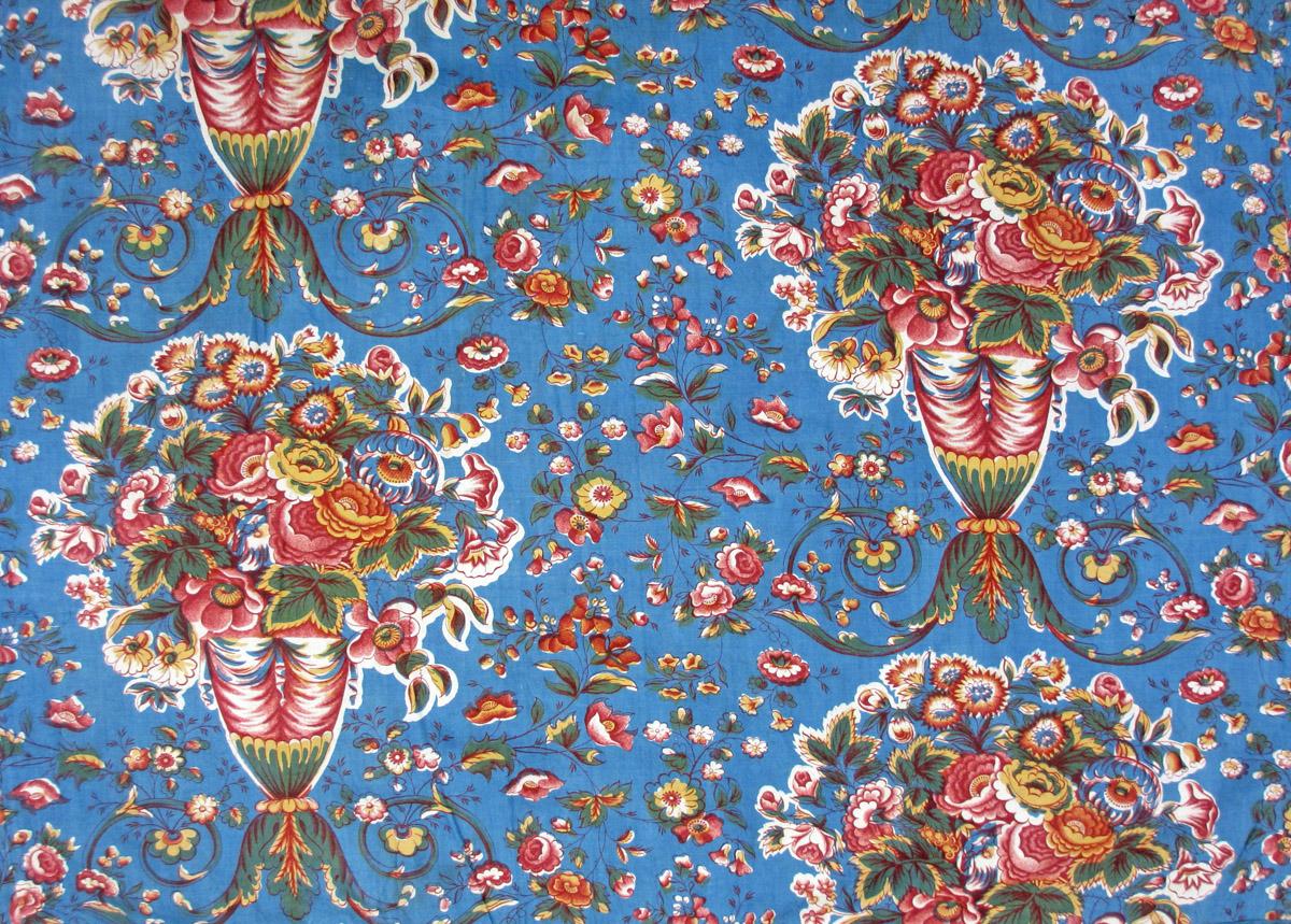 T264 textile, printed design repeat