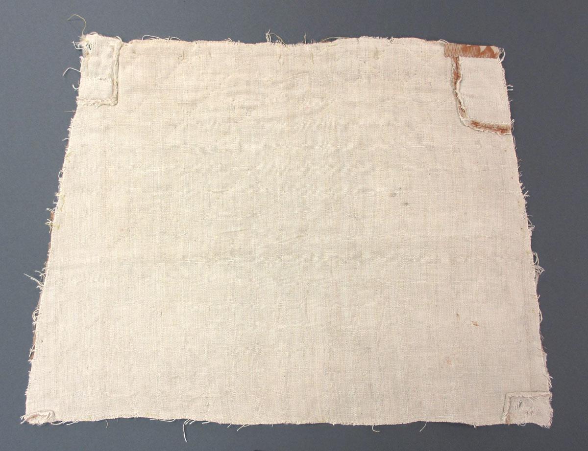 1969.3131 Textile, printed reverse