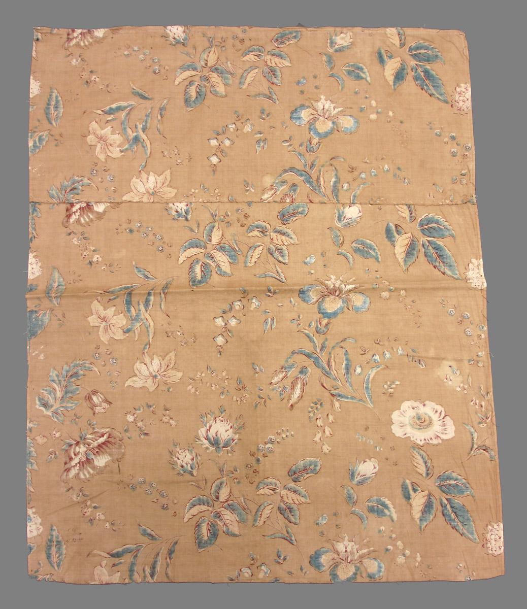1969.3132 Textile, printed reverse