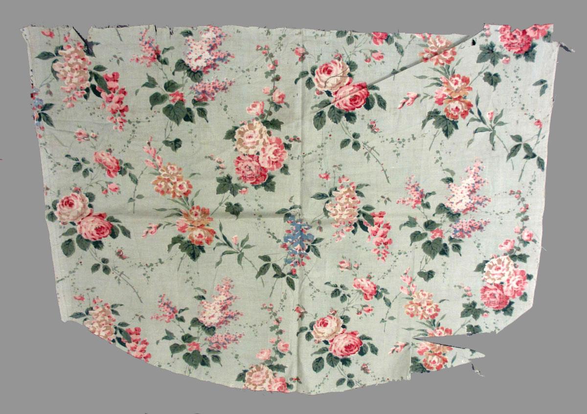 1969.3133 textile, printed reverse