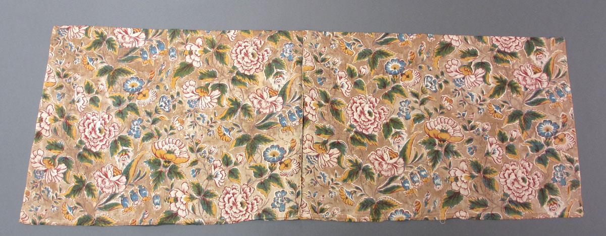 1969.3139 Textile, printed reverse