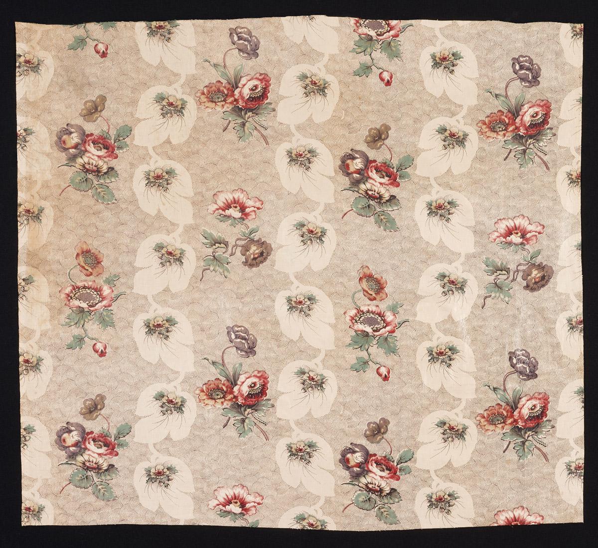 1969.3142 Textile, printed, view 3