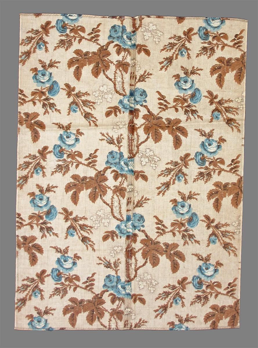 1969.3143 textile, printed reverse