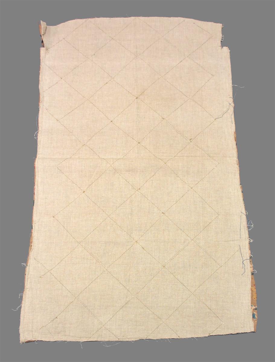 1969.3144 textile, printed reverse
