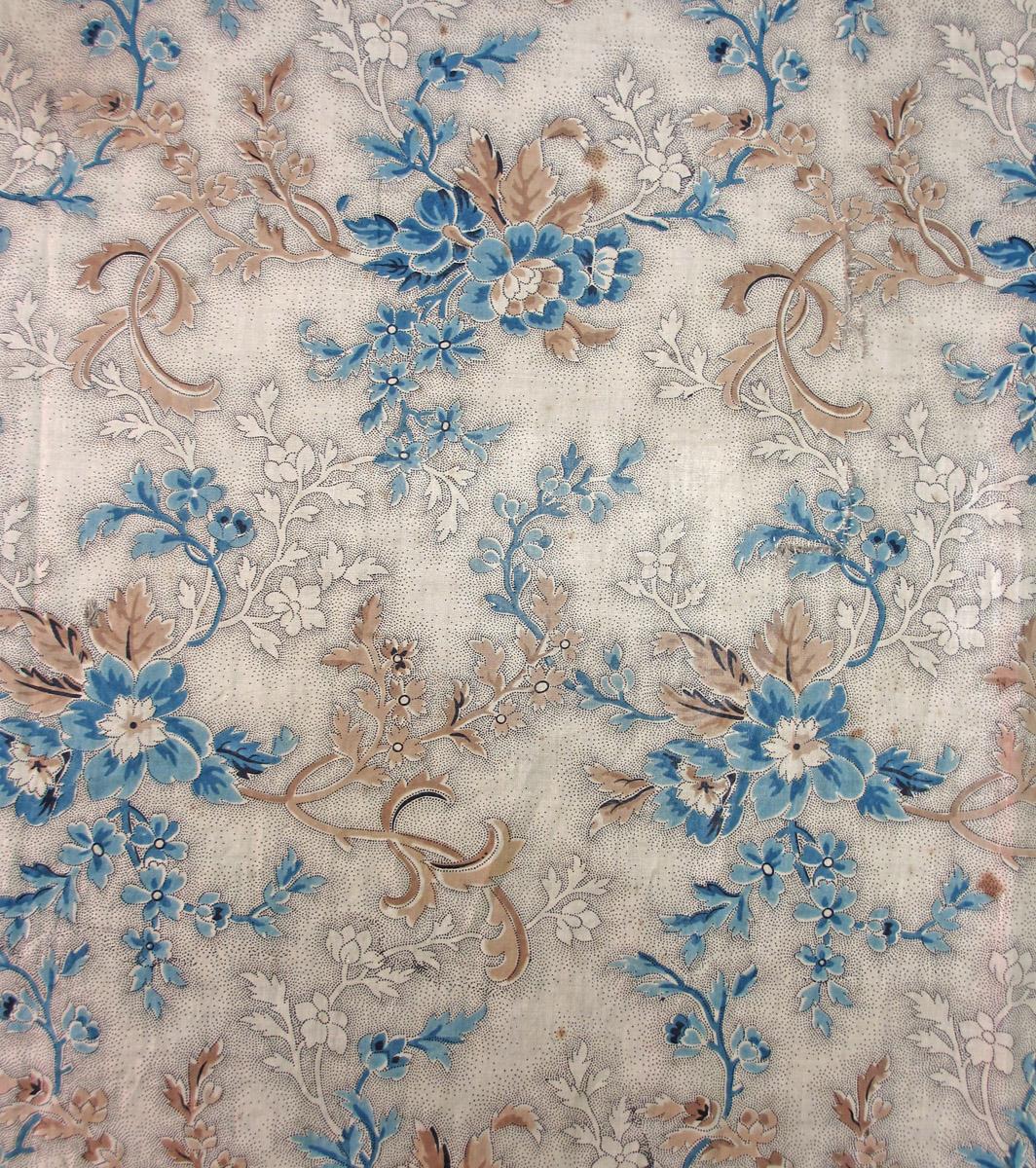 1969.3147 Textile, printed, detail 2