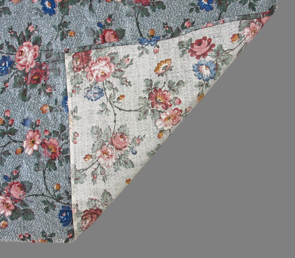 1969.3150 textile, printed folded corner