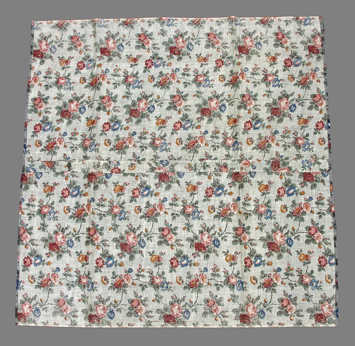 1969.3150 textile, printed reverse
