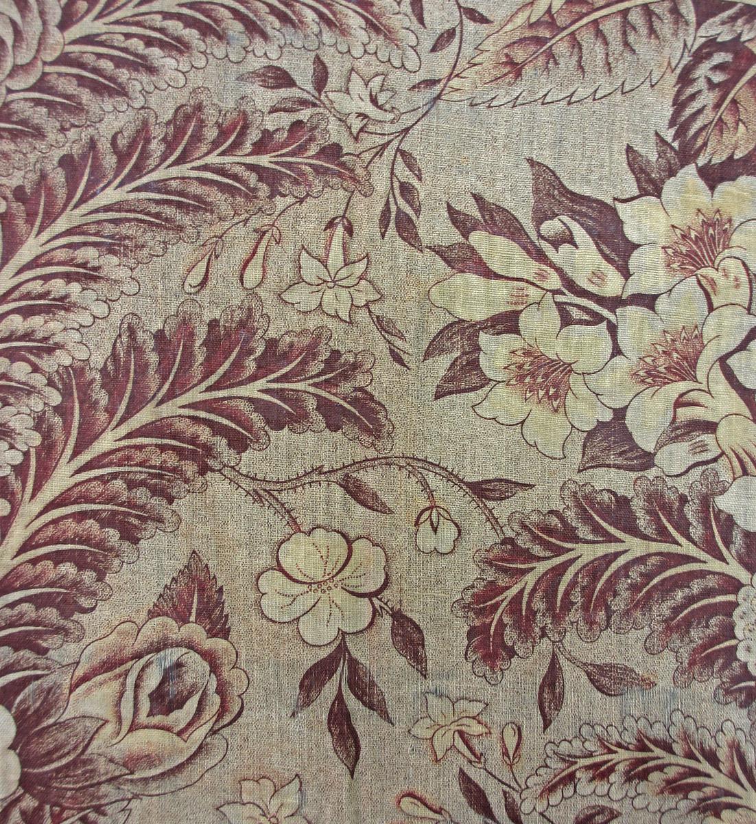 1969.3152 textile, printed detail
