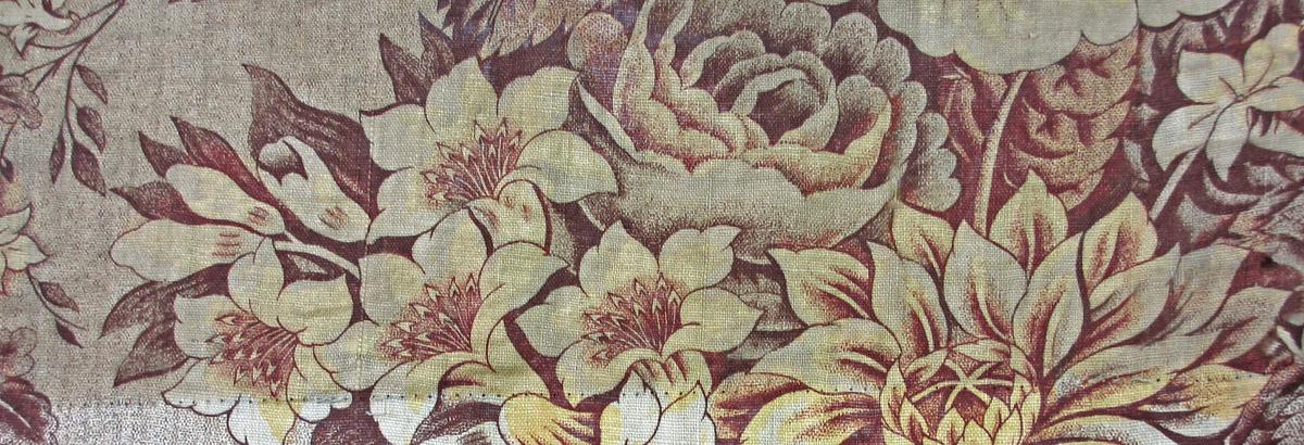 1969.3152 textile, printed detail 2