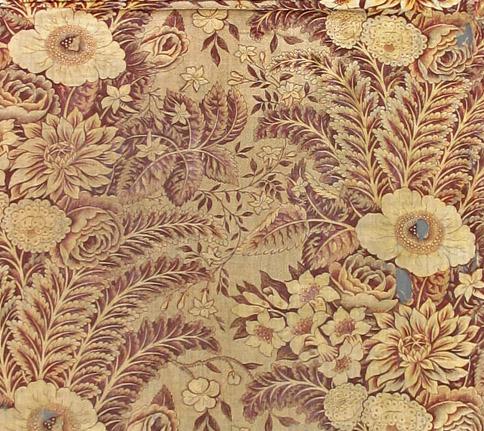 T281 textile, printed design repeat