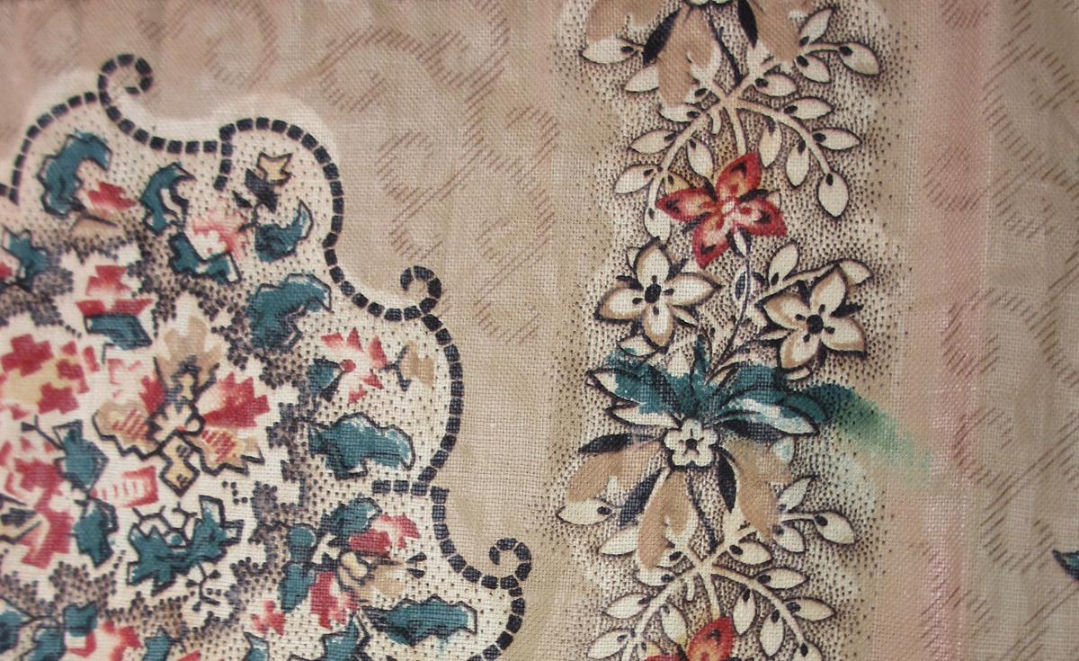1969.3154.002 textile, printed detail 2