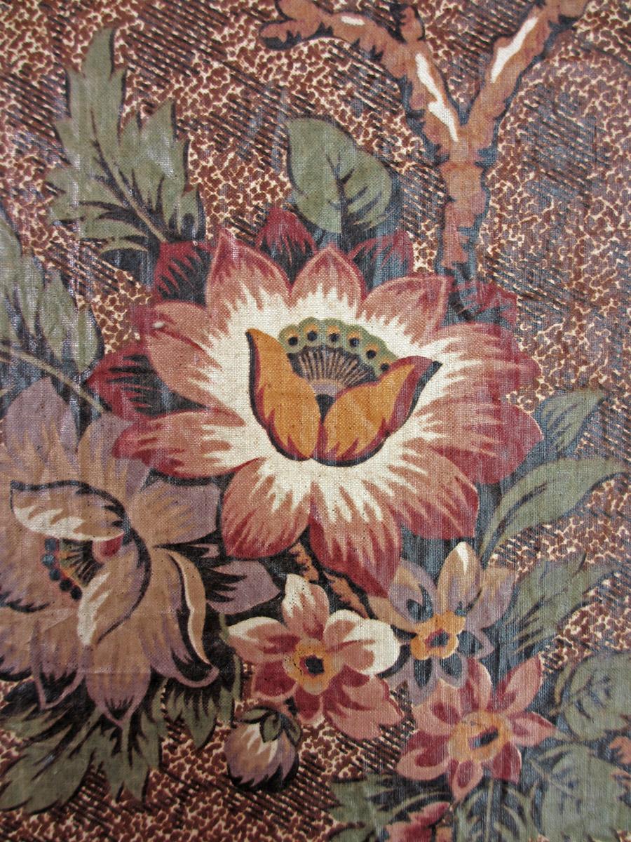 1969.3156 textile, printed detail 2