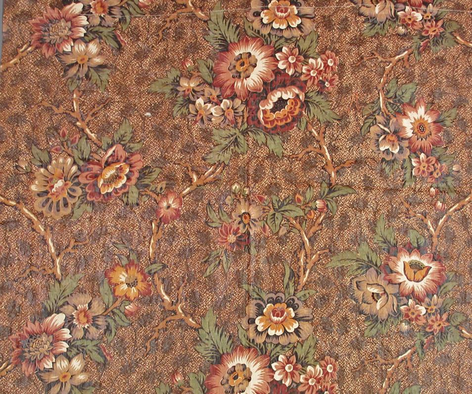 T289 textile, printed design repeat
