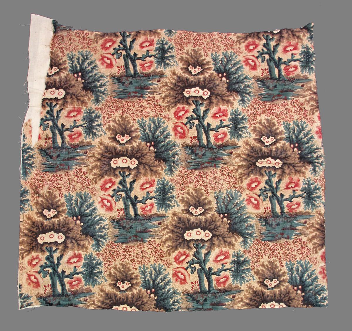 1969.3157 textile, printed obverse