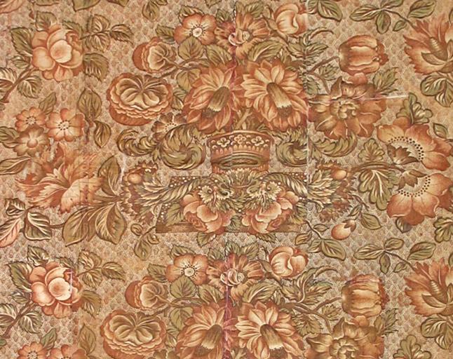 T2285 textile, printed design repeat