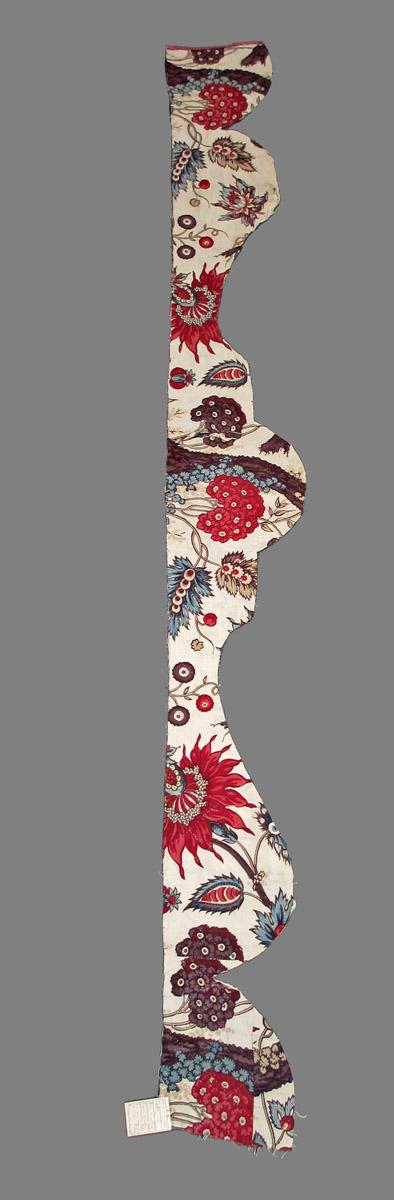 1969.3160 textile, printed reverse