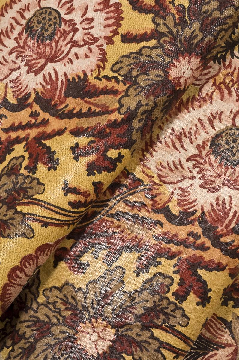 1969.3162 Textile, printed, detail 5