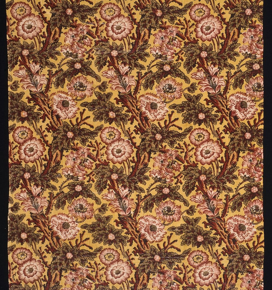 1969.3162 Textile, printed, detail, Book image C190