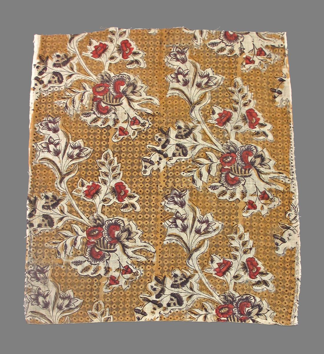 1969.3166 textile, printed obverse
