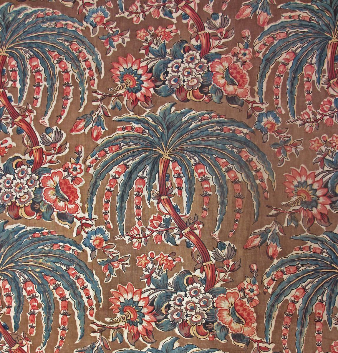 1969.3169 textile, printed detail