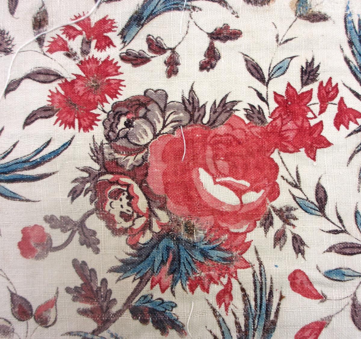 1969.3170 textile, printed detail