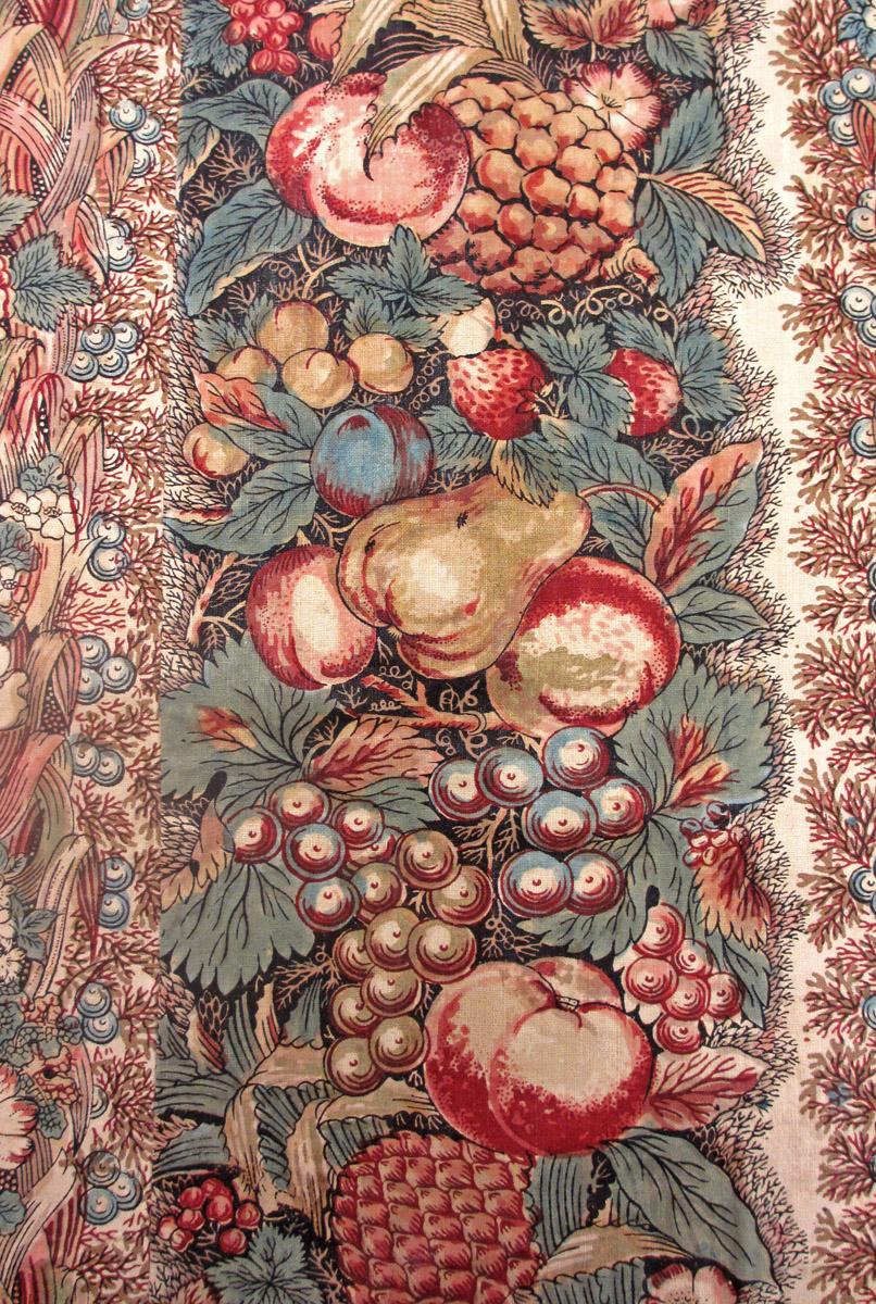 1969.3172 textile, printed detail