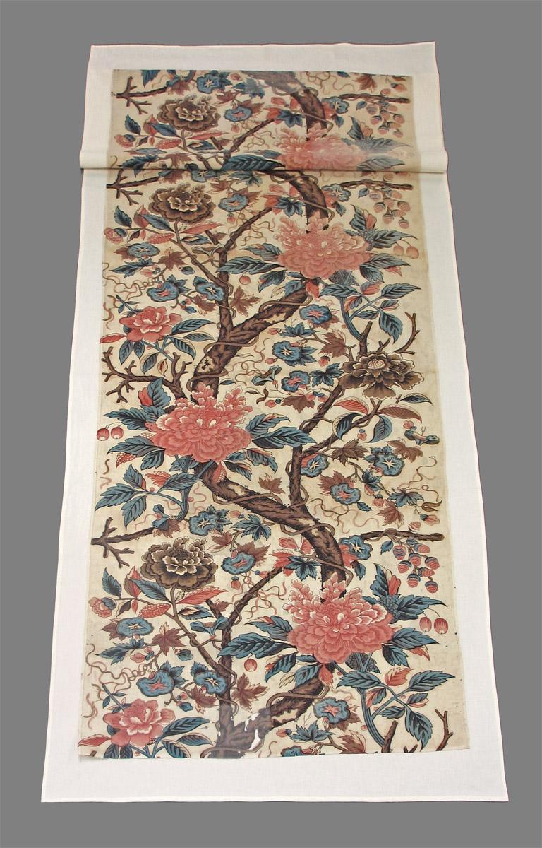 1969.3174 textile, printed partial obverse