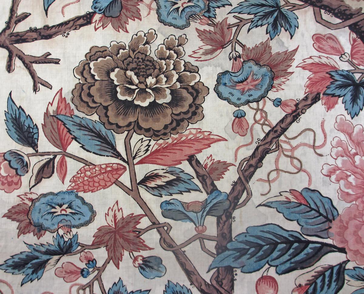 1969.3174 textile, printed detail 2