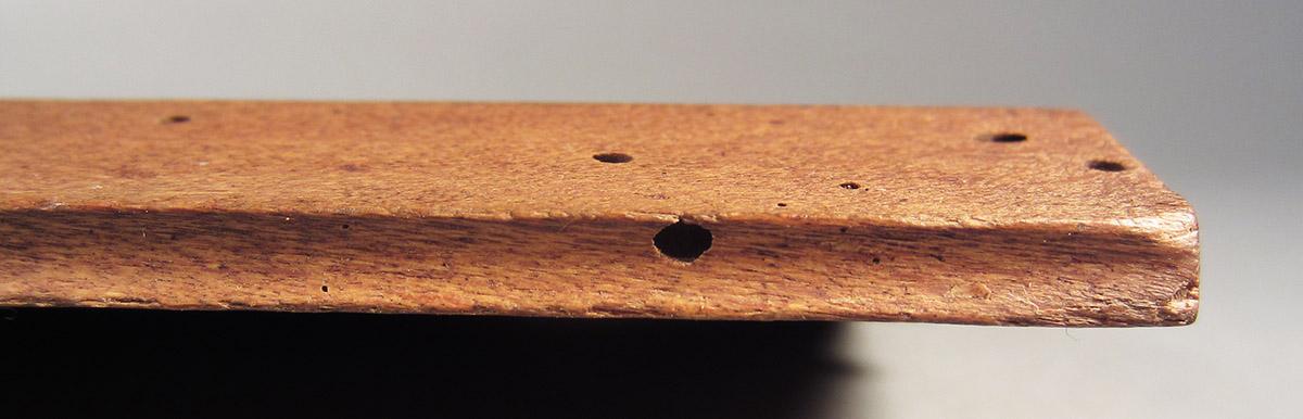 1957.0093.009 A-C, Hollow plane, sole detail