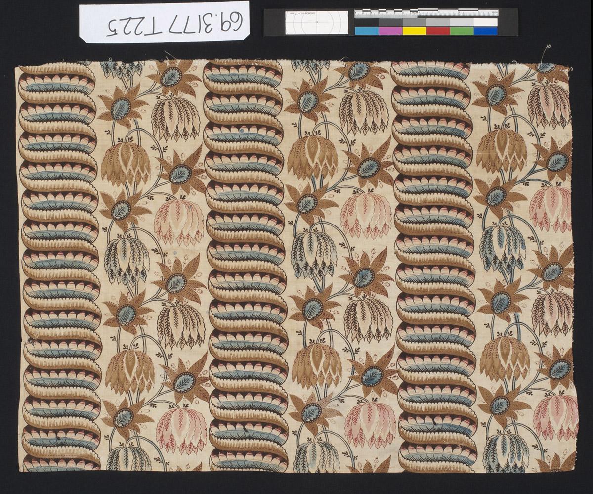 1969.3177 Textile, printed, view 1