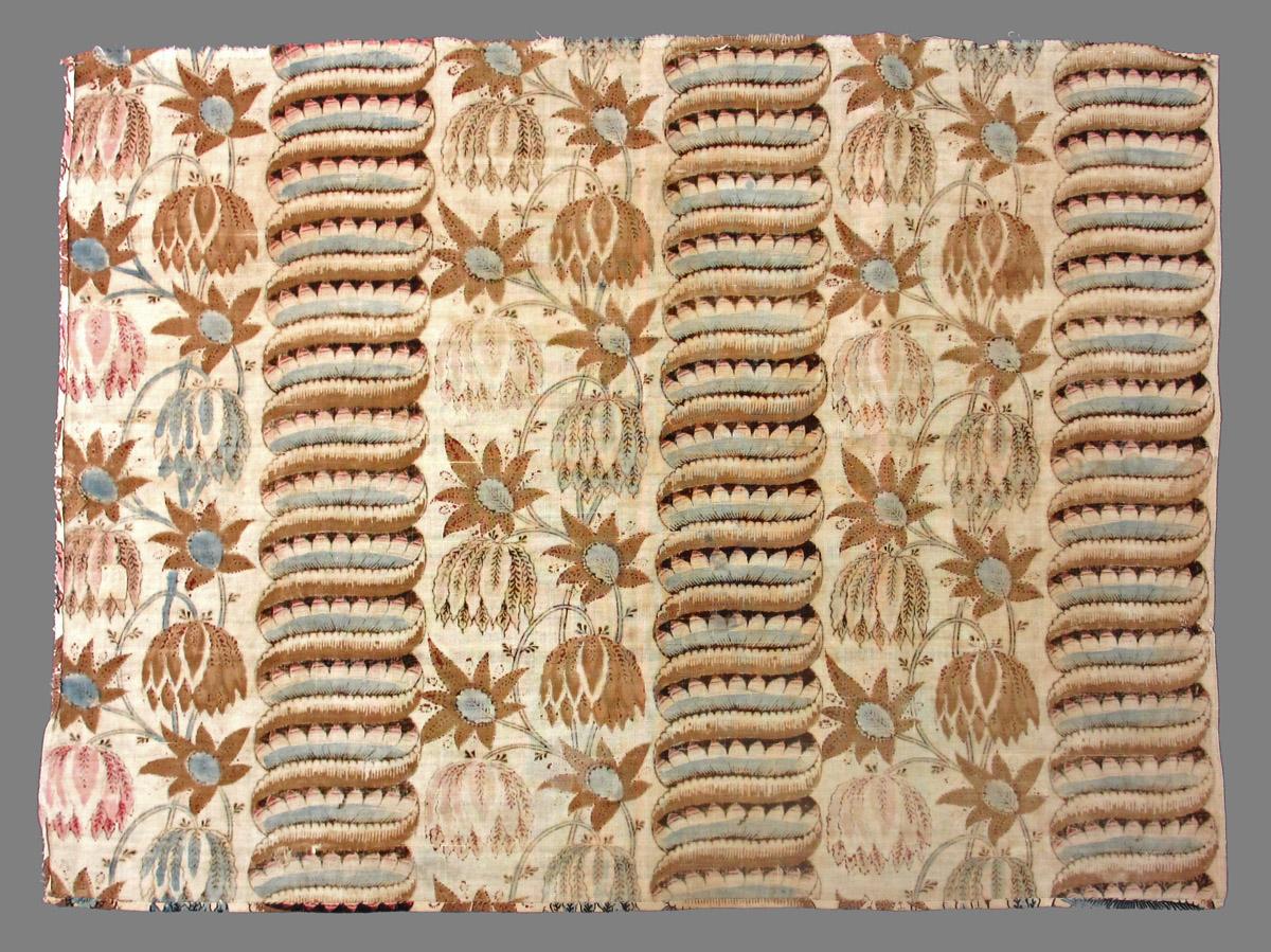 1969.3177 textile, printed reverse