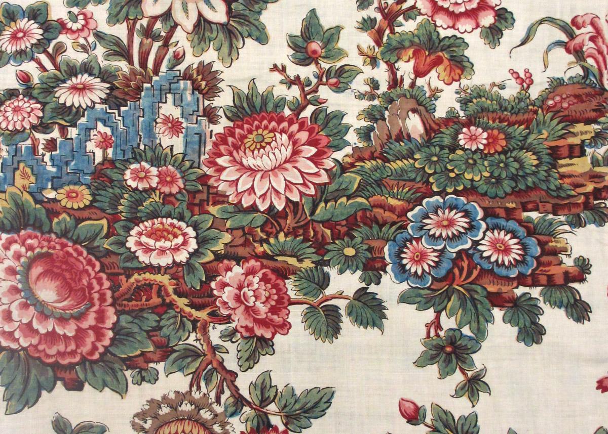 1969.3178.001 textile, printed detail 2