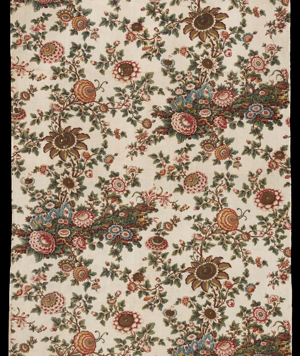 1969.3178.002 Textile, printed, detail, Book image C175