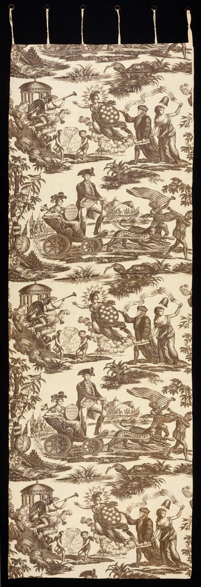 1969.3181 Textile, printed, view 1