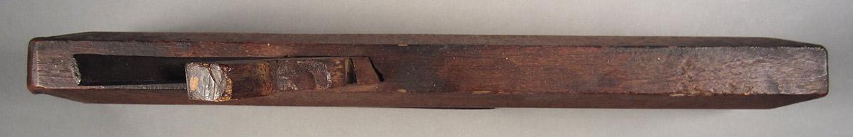 1957.0093.010 A-C, Rabbet plane, top