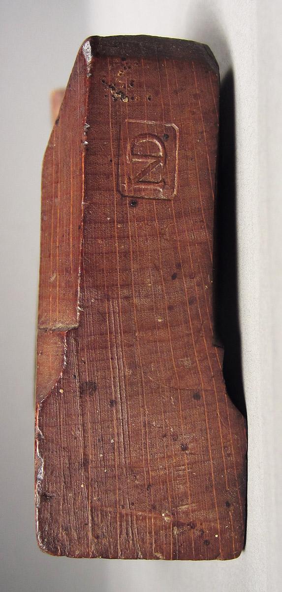 1957.0093.010 A-C, Rabbet plane, toe