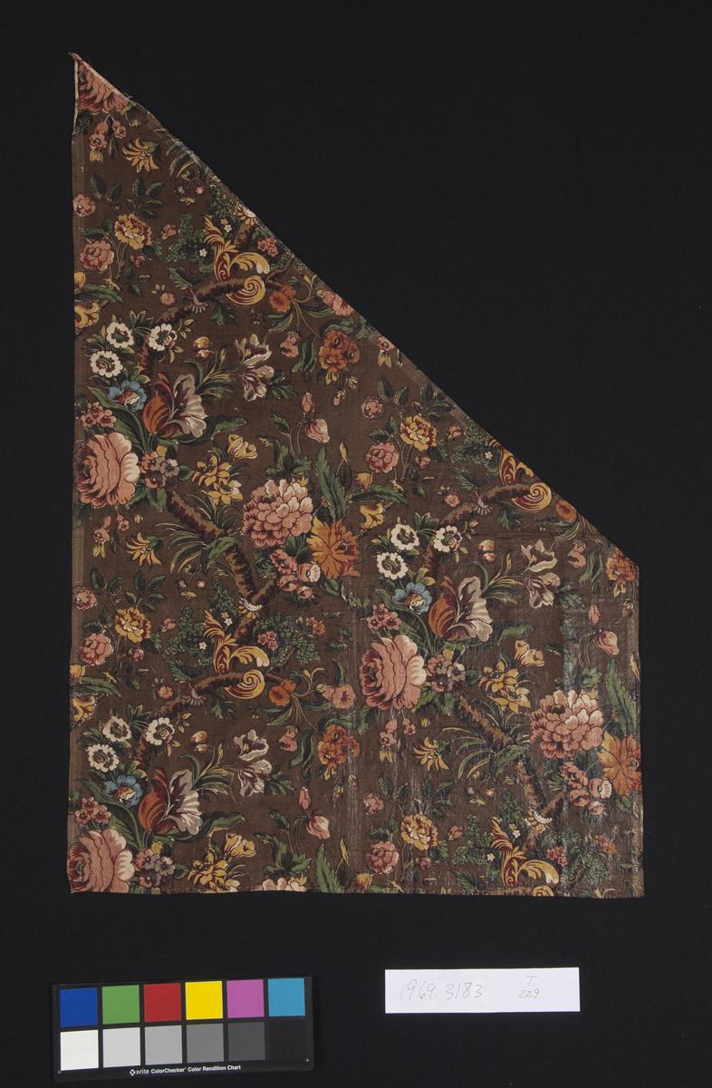 1969.3183 Textile, printed, view 1