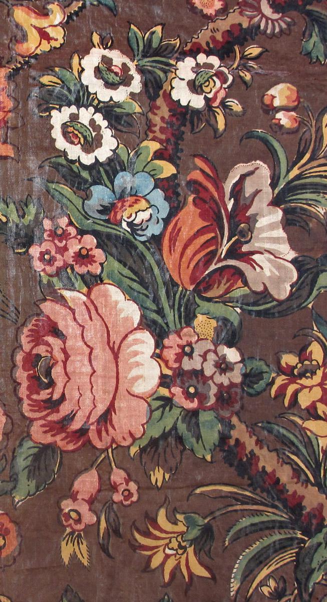 1969.3183 textile, printed detail