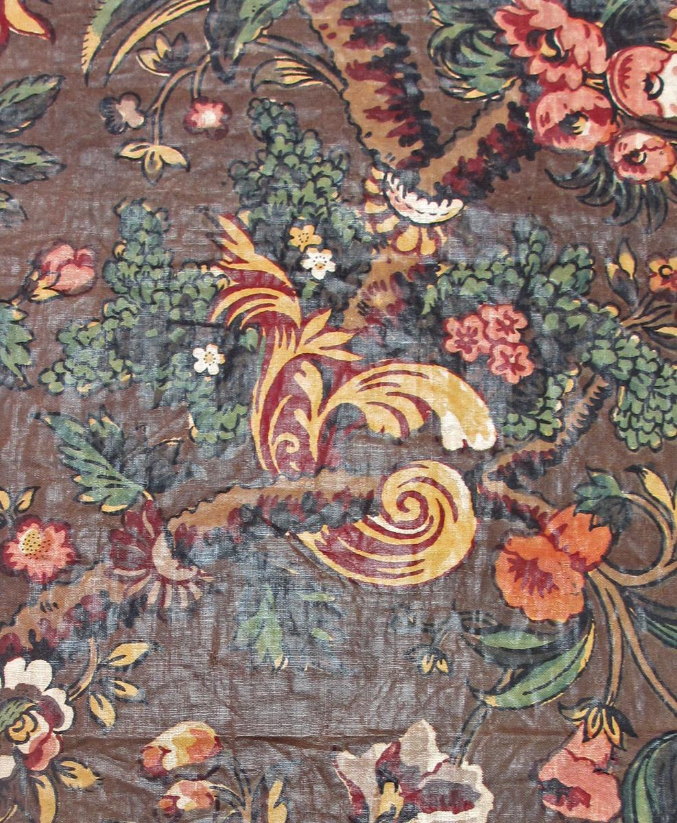 1969.3183 textile, printed detail 2