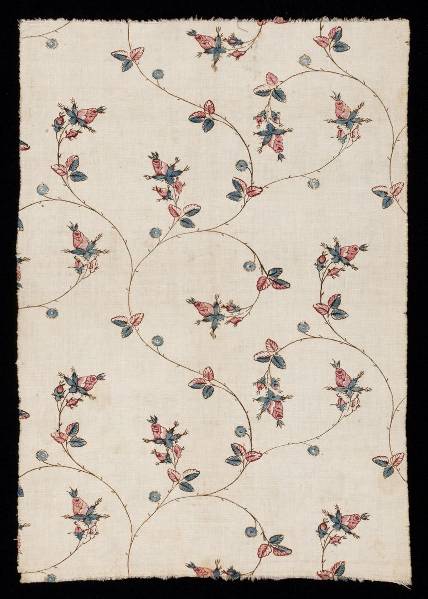 1969.3184 Textile, printed, view 3
